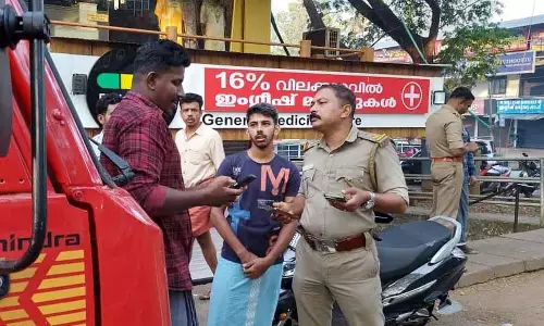 Kerala :  एमवीडी ने कोझिकोड में दुर्घटना संभावित क्षेत्रों में 750 यातायात उल्लंघनों का पता लगाया