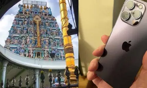 हुंडी में पहुंचा आईफोन, मंदिर की संपत्ति बना