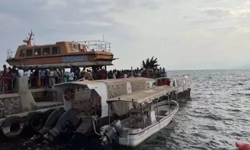 कांगो की बुसिरा नदी में नौका पलटने से 38 लोगों की मौत, 100 से अधिक लापता