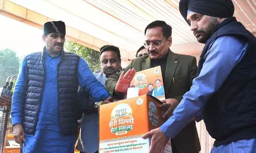 BJP नेताओं ने चुनाव घोषणापत्र तैयार करने के लिए सुझाव एकत्र किए
