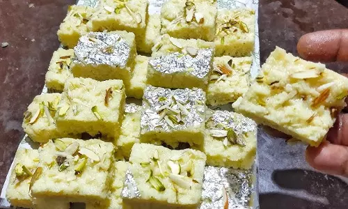 जानिए दानेदार कलाकंद रेसिपी