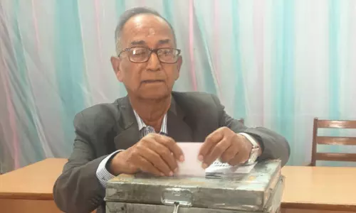 आईएमए के चुनाव के लिए रायपुर में हुई वोटिंग आईएमए के चुनाव के लिए रायपुर में हुई वोटिंग