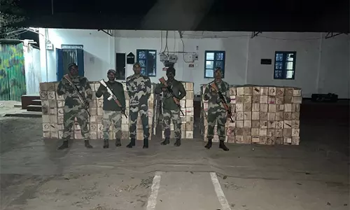 BSF मेघालय ने तस्करी की कोशिश नाकाम की, 31.13 लाख रुपये मूल्य का प्रतिबंधित सामान जब्त किया BSF मेघालय ने तस्करी की कोशिश नाकाम की, 31.13 लाख रुपये मूल्य का प्रतिबंधित सामान जब्त किया