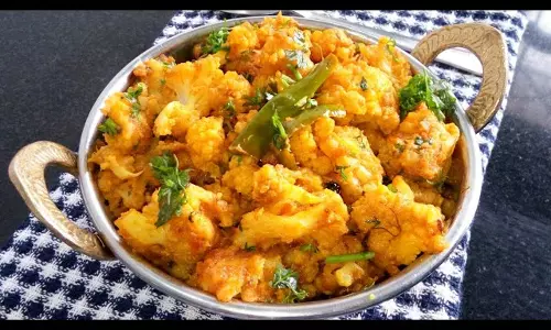मसालेदार फूलगोभी की रेसिपी