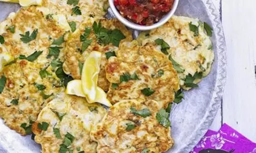 फूलगोभी पनीर फ्रिटर्स रेसिपी फूलगोभी पनीर फ्रिटर्स रेसिपी