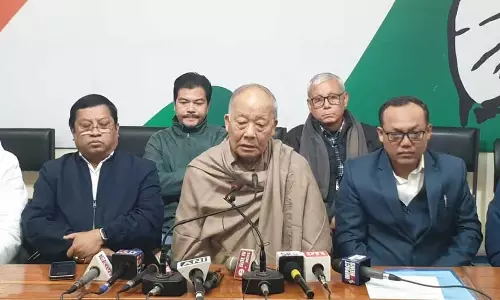 Manipur कांग्रेस ने राज्य पर संवैधानिक प्रावधानों के उल्लंघन का आरोप