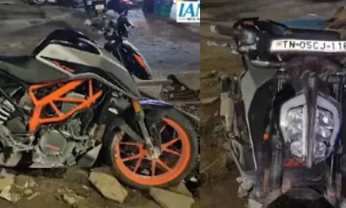 Chennai में बाइक दुर्घटना में केरल के दो लोगों की मौत