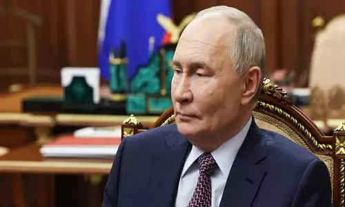 रूस ने अमेरिका के साथ संबंध सामान्य करने की इच्छा कभी नहीं छोड़ी: Putin रूस ने अमेरिका के साथ संबंध सामान्य करने की इच्छा कभी नहीं छोड़ी: Putin