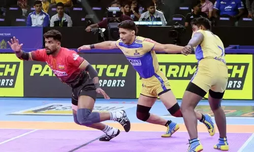 Himanshu के सुपर 10 की मदद से तमिल थलाइवाज ने बेंगलुरु बुल्स को हराया Himanshu के सुपर 10 की मदद से तमिल थलाइवाज ने बेंगलुरु बुल्स को हराया