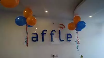 Affle India शेयर की कीमत में 4.98% ऊपर