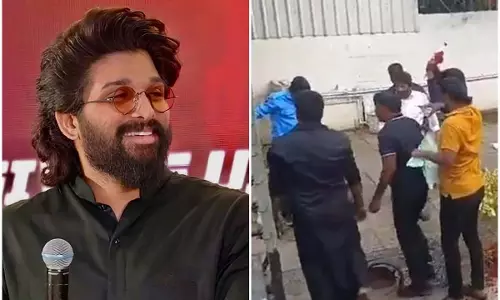 अल्लू अर्जुन के घर पर पथराव और तोड़फोड़ करने के आरोप में 6 लोगों के खिलाफ मामला दर्ज