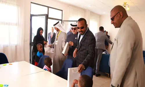 इथियोपिया प्रधानमंत्री ने ओरोमिया क्षेत्र में UAE निर्मित अनाथालय का उद्घाटन किया