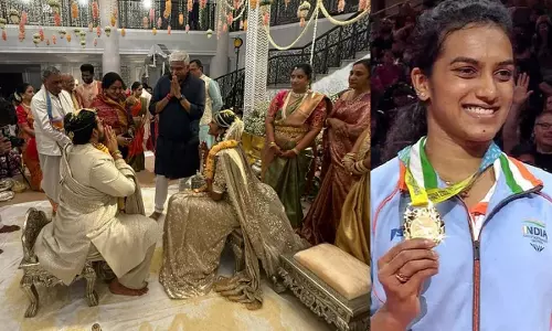 Badminton icon PV Sindhu: उदयपुर में मंगेतर वेंकट दत्ता साई से शादी की