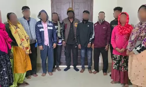 Assam के दक्षिण सलमारा मनकाचर में 16 बांग्लादेशी नागरिकों को पकड़ा गया