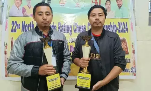 Nagaland के दो खिलाड़ियों ने पूर्वोत्तर शतरंज चैंपियनशिप में श्रेणी पुरस्कार जीते