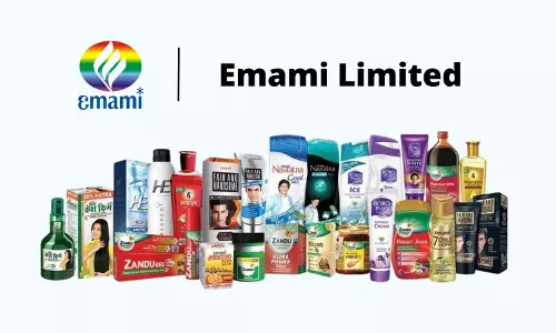 Emami शेयर की कीमत में -3.70% कम Emami शेयर की कीमत में -3.70% कम