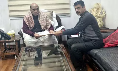 विधायक बिलावर ने रक्षा मंत्री, PMO राज्य मंत्री से मुलाकात की