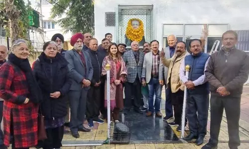Jammu: महाजन सभा ने मनाई मेहर चंद महाजन की जयंती