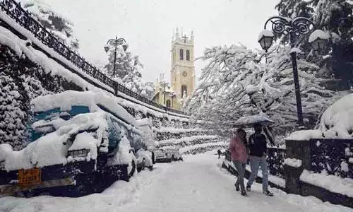 Shimla में आज से बर्फबारी के आसार, व्हाइट क्रिसमस की संभावना Shimla में आज से बर्फबारी के आसार, व्हाइट क्रिसमस की संभावना