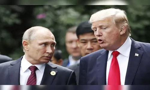 Trump, पुतिन परमाणु क्षेत्र में आपसी प्रतिबंधों पर चर्चा करेंगे Trump, पुतिन परमाणु क्षेत्र में आपसी प्रतिबंधों पर चर्चा करेंगे