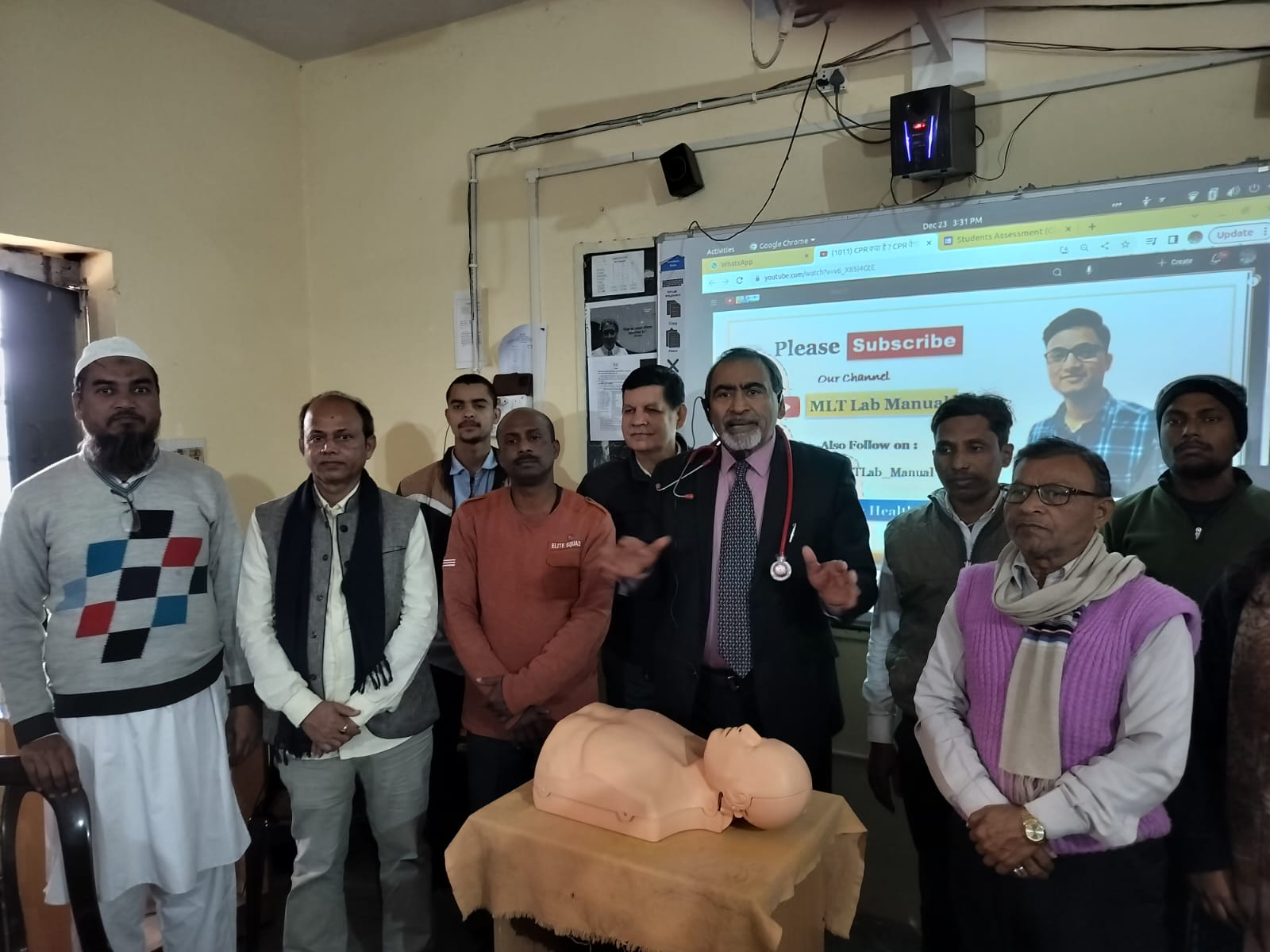 रेडक्रास सोसायटी व Rotary Club के संयुक्त तत्वावधान में मेडिकल जागरूकता कैंप आयोजित