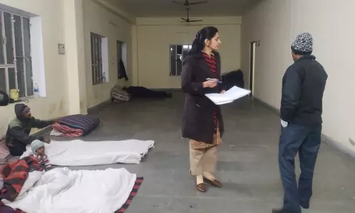 Jaipur महानगर द्वितीय की सचिव ने किया रैन बसेरों का आकस्मिक निरीक्षण
