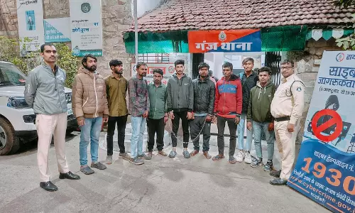 Raipur Breaking: असामाजिक तत्वों के खिलाफ गंज टीआई एक्शन पर