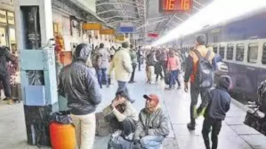 Ludhiana: खन्ना रेलवे स्टेशन पर हुए हादसे में एक व्यक्ति घायल