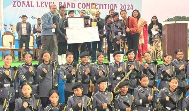 Sikkim के स्कूलों ने क्षेत्रीय बैंड प्रतियोगिता में शानदार प्रदर्शन किया