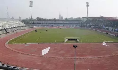 Ludhiana: एथलेटिक्स मीट की मेजबानी के लिए तैयार Ludhiana: एथलेटिक्स मीट की मेजबानी के लिए तैयार