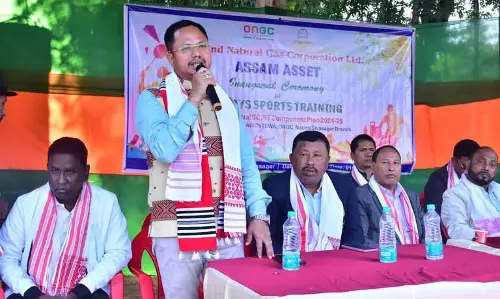 ONGC असम एसेट ने शिवसागर जिले में खेल प्रशिक्षण कार्यक्रम शुरू किया