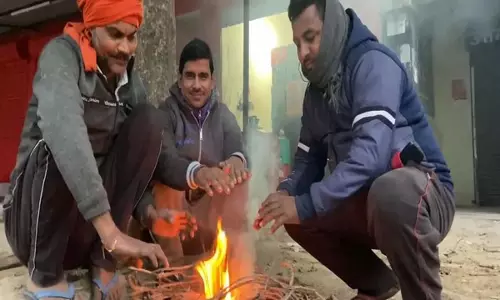 North India में पारा गिरने से ठंड बढ़ी