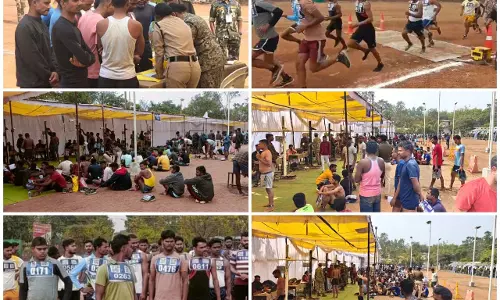 आरक्षक भर्ती, रेंज लेवल ट्रेड और एमटी पूल के लिए 591 अभ्यर्थी हुए शामिल आरक्षक भर्ती, रेंज लेवल ट्रेड और एमटी पूल के लिए 591 अभ्यर्थी हुए शामिल