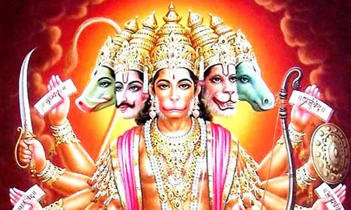 Hanuman Temple: आखिर क्यों धारण किया था हनुमान जी ने पंचमुखी अवतार , जाने पौराणिक कथा Hanuman Temple: आखिर क्यों धारण किया था हनुमान जी ने पंचमुखी अवतार , जाने पौराणिक कथा