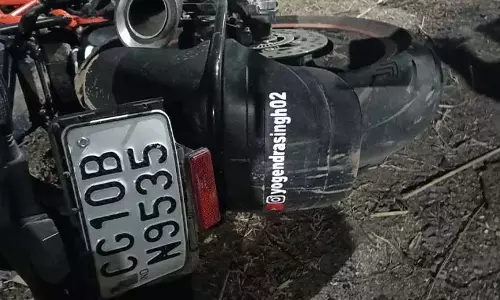 वाहन से टकराकर BIKE सवार की मौत