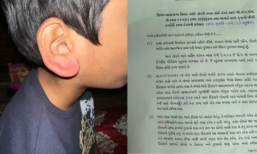 डाकोर में Teacher ने एक छात्र को थप्पड़ मारा, माता-पिता ने पुलिस में दर्ज कराई शिकायत