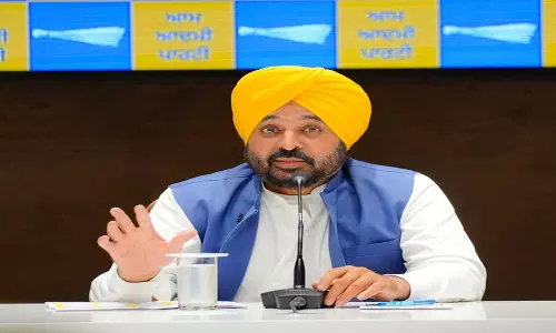 Punjab के सीएम मान ने केंद्र से कहा, जिद छोड़ें, किसानों से बात करें