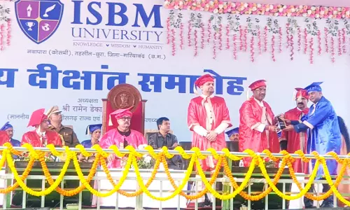आईएसबीएम विश्वविद्यालय के दीक्षांत समारोह में शामिल हुए राज्यपाल डेका