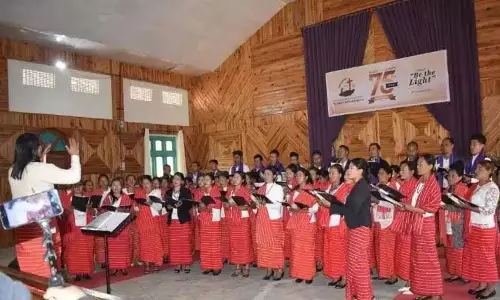 Nagaland : सुमी बैपटिस्ट चर्च महिला विभाग की 75वीं वर्षगांठ