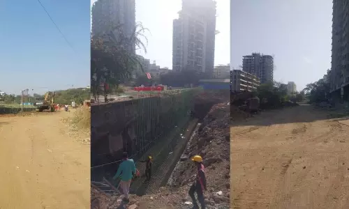 Thane: टिटवाला-शिलफाटा मार्ग पर डोंबिवली में सड़क को मोड़ने का काम शुरू Thane: टिटवाला-शिलफाटा मार्ग पर डोंबिवली में सड़क को मोड़ने का काम शुरू