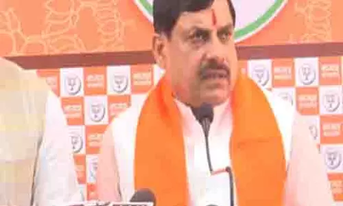 कांग्रेस ने कभी भी BR अंबेडकर का सम्मान नहीं किया...: MP CM मोहन यादव