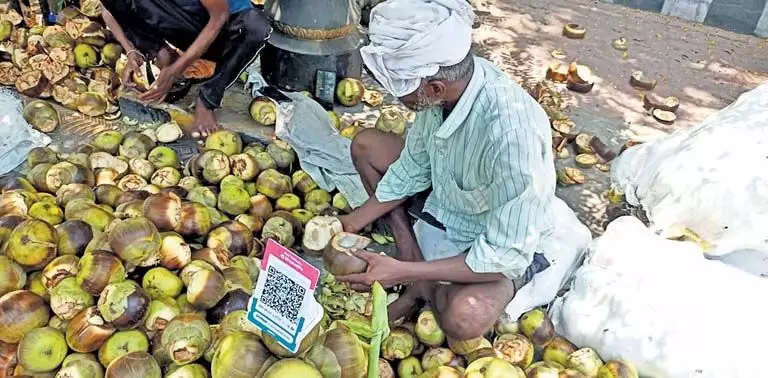 करीमनगर GGH के पास स्ट्रीट वेंडर स्थान आवंटन जांच के दायरे में