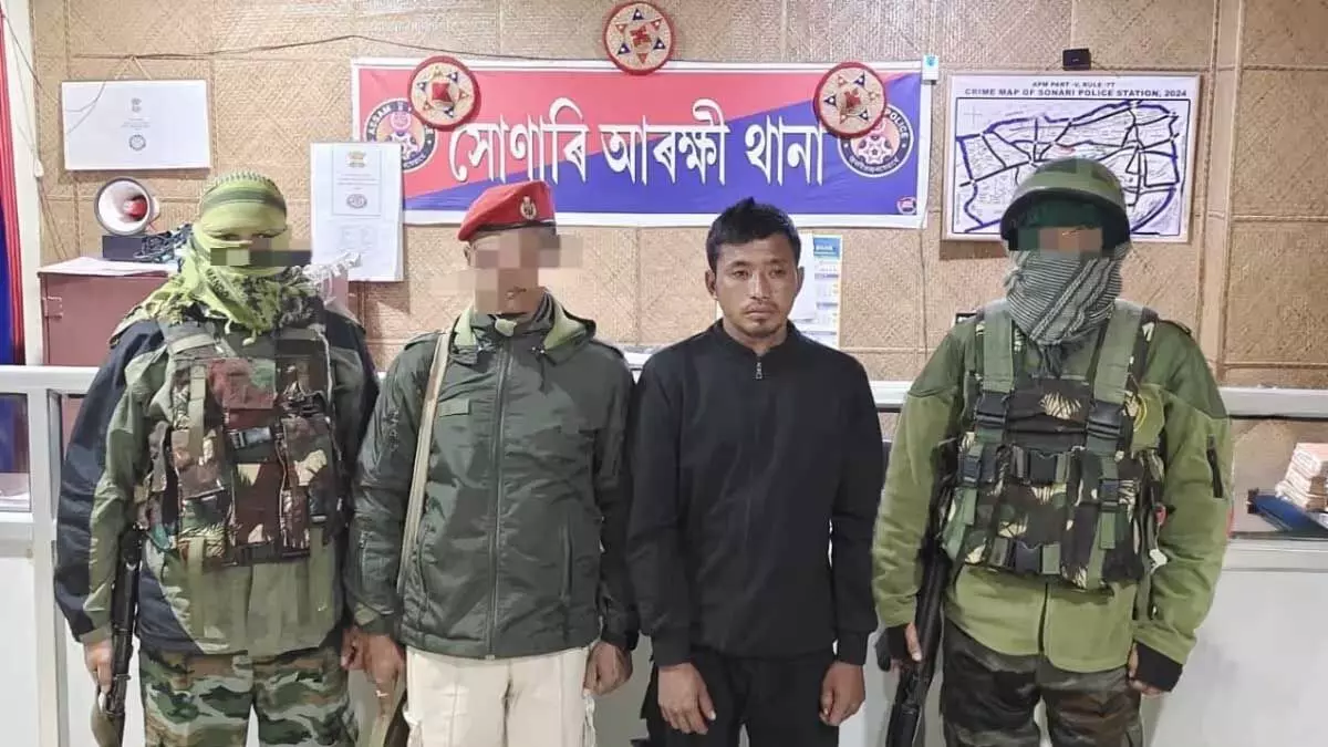 Assam : चराइदेव जिले में सुरक्षा बलों ने NSCN -के-वाईए के शीर्ष कैडर को गिरफ्तार किया