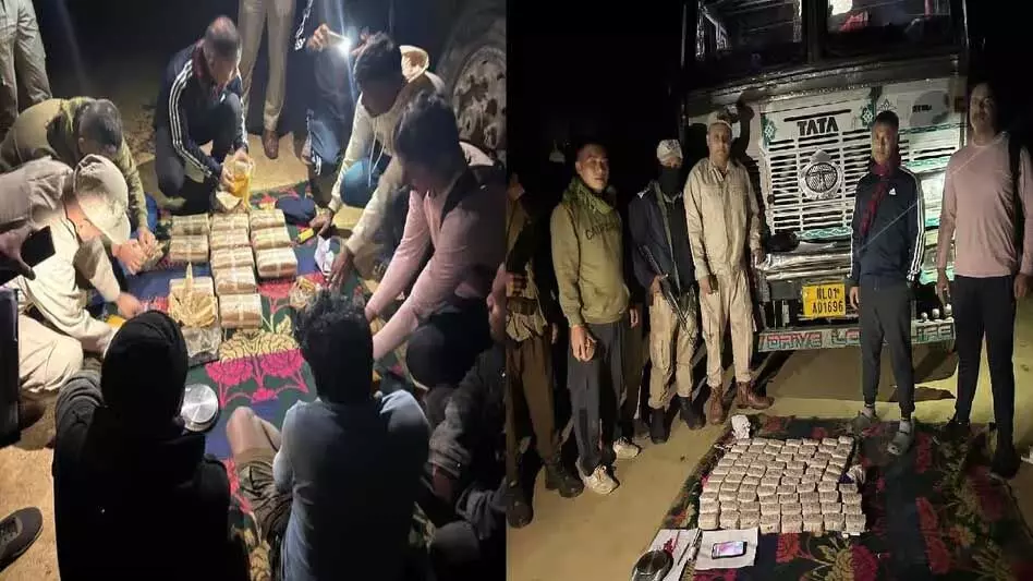 Assam पुलिस ने प्रमुख मादक पदार्थ निरोधक छापों में 65 करोड़ रुपये मूल्य की ड्रग्स जब्त