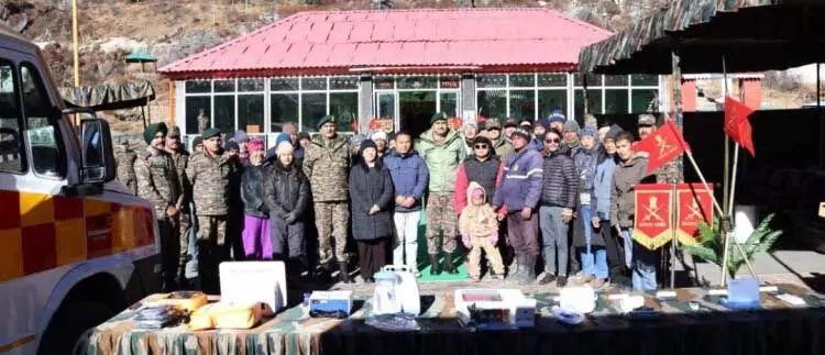 Sikkim के सीमावर्ती गांवों को राहत पहुंचा रही