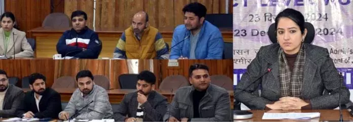Udhampur में जिला कैपेक्स बजट 2024-2025 के तहत भौतिक, वित्तीय उपलब्धियों की समीक्षा की Udhampur में जिला कैपेक्स बजट 2024-2025 के तहत भौतिक, वित्तीय उपलब्धियों की समीक्षा की