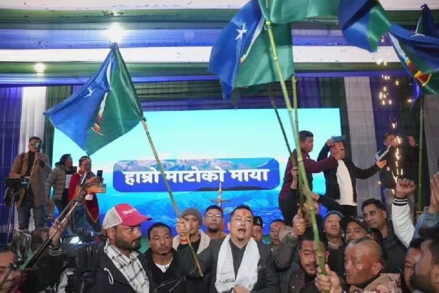 पहाड़ी प्रतिद्वंद्वियों ने अजय की नई पार्टी भारतीय Gorkha जनशक्ति फ्रंट का मजाक उड़ाया