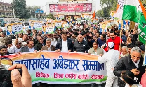 Haryana :  हुड्डा ने अंबेडकर और संविधान का अपमान करने के लिए भाजपा की आलोचना