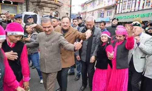 Shimla विंटर कार्निवल का रंगारंग आगाज Shimla विंटर कार्निवल का रंगारंग आगाज