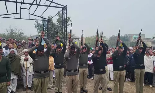 Haryana : रोहतक के गांव में बीएसएफ जवान का राजकीय सम्मान के साथ अंतिम संस्कार किया गया